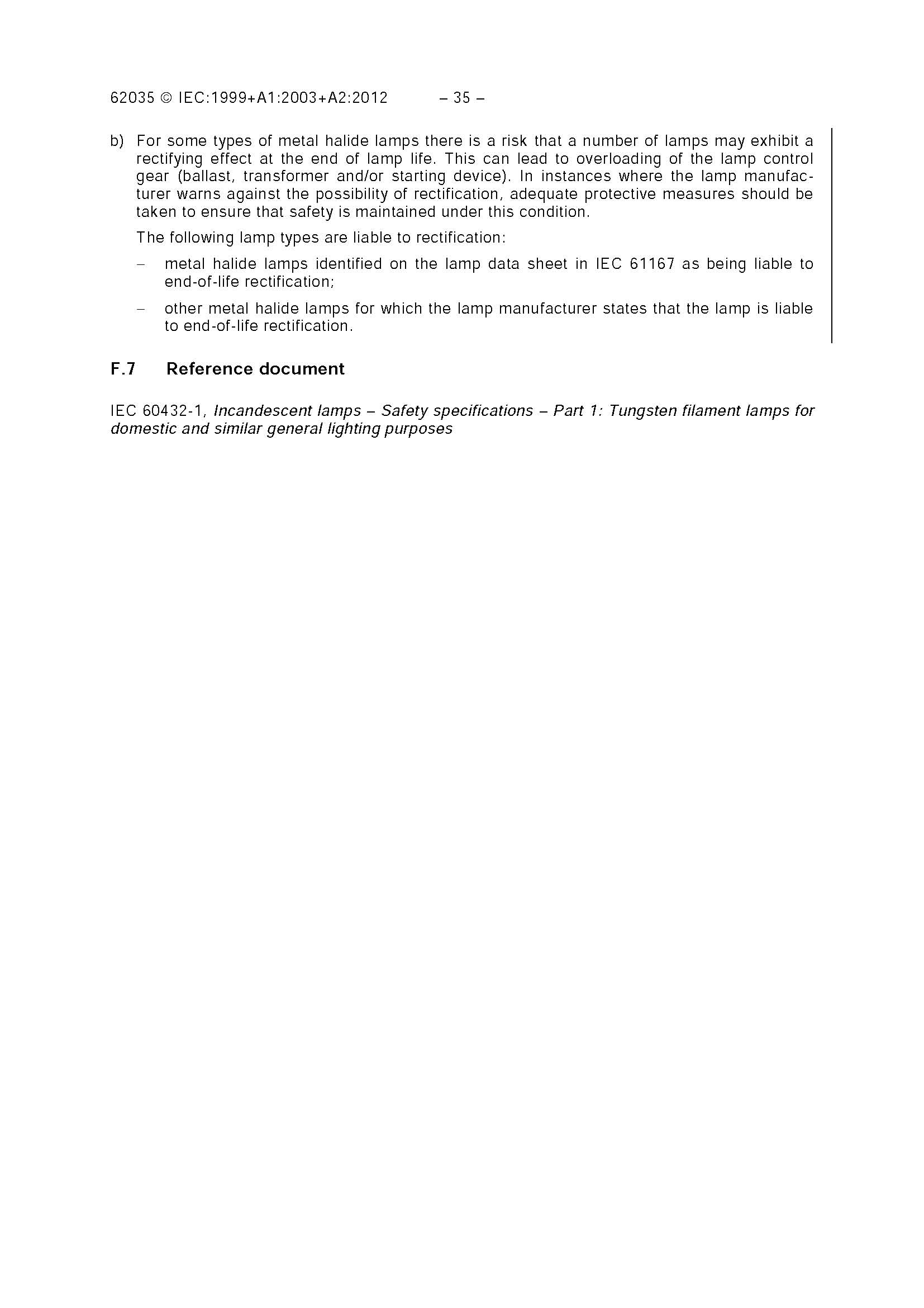 IEC 62035-2012 IEC 62035-2012